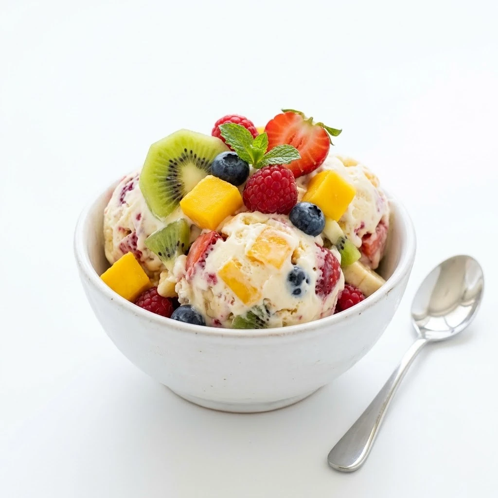 FRUIT SALAD ICE CREAM