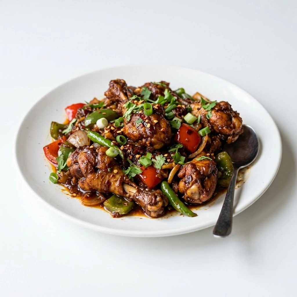 Chilli Chicken (with Bone)