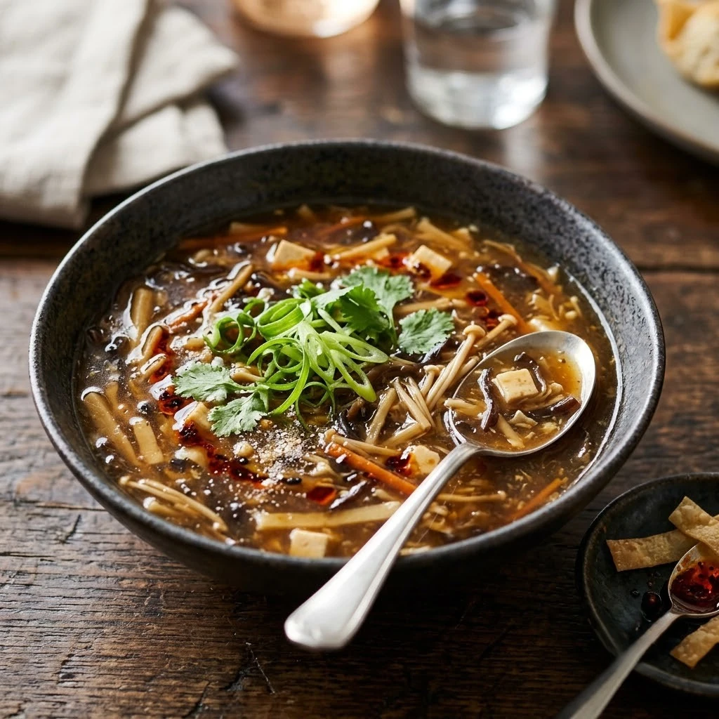 Hot & Sour Veg Soup