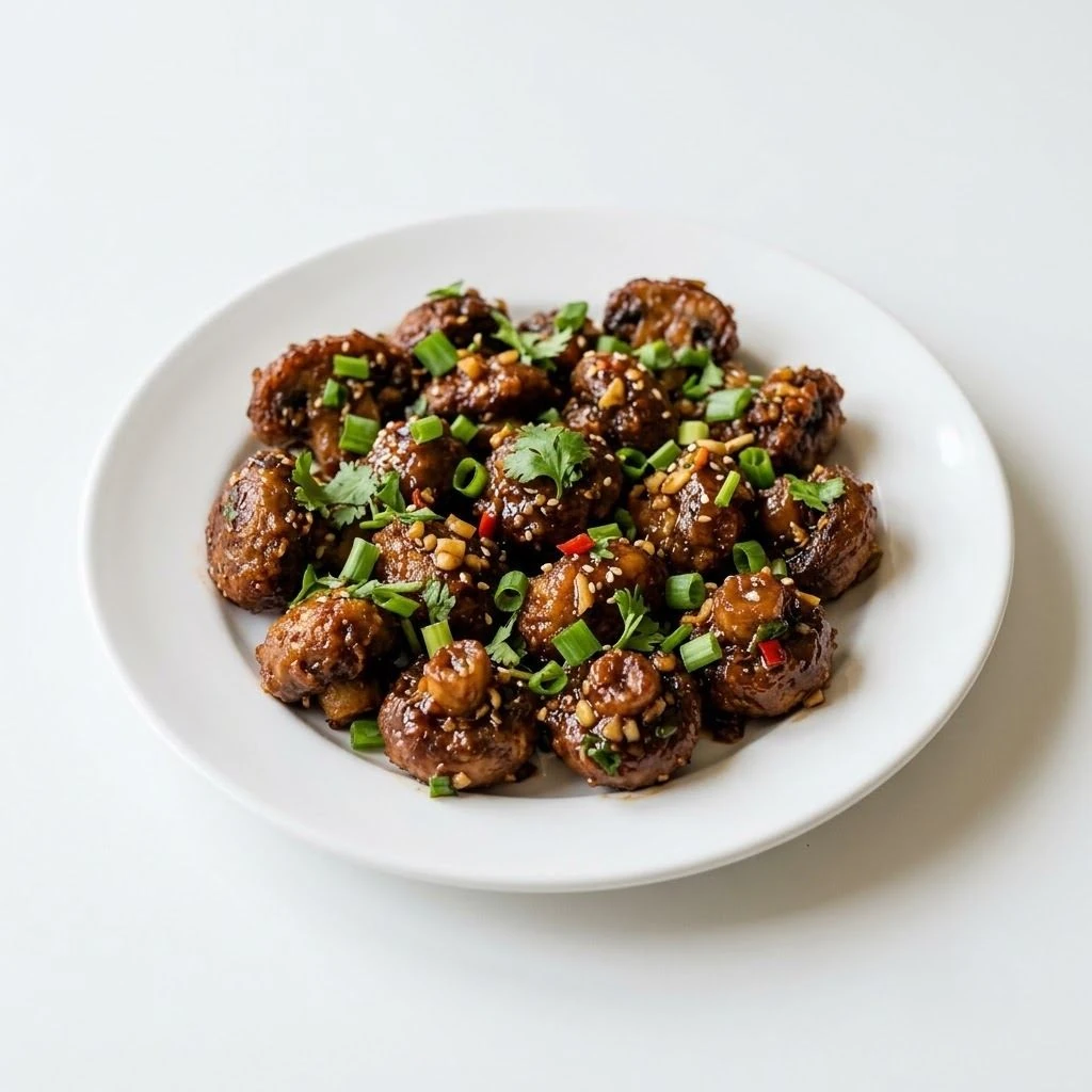Mushroom Manchurian