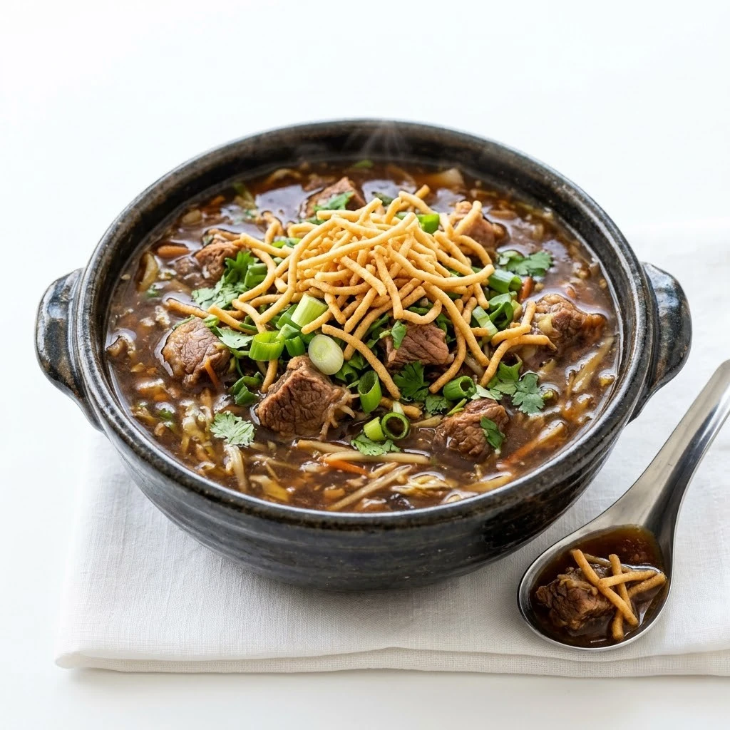 Mutton Manchow Soup