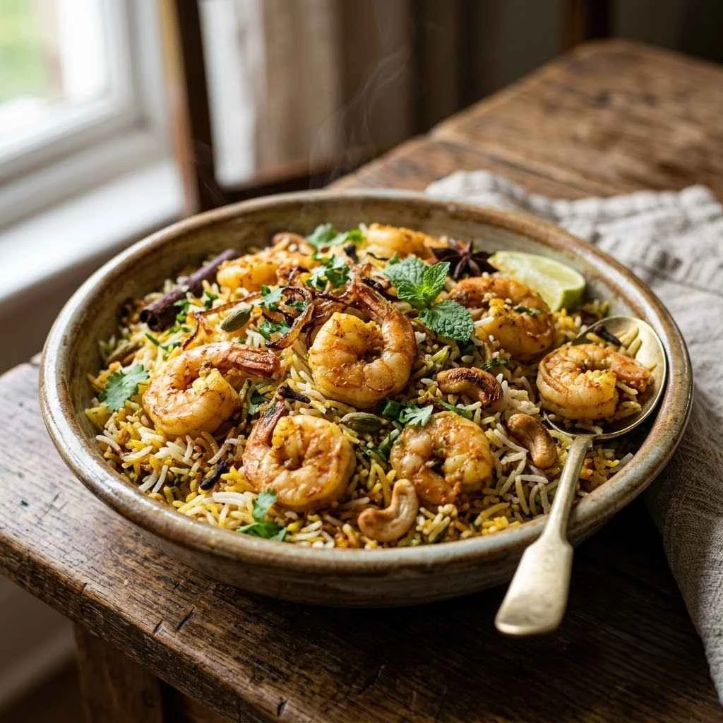 Prawn Biriyani